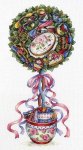 (image for) Topiary Of Joy Counted Cross Stitch Kit